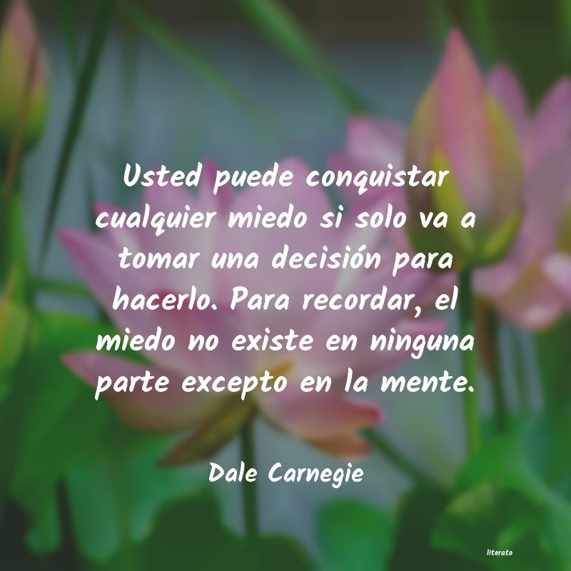 frases de Dale Carnegie