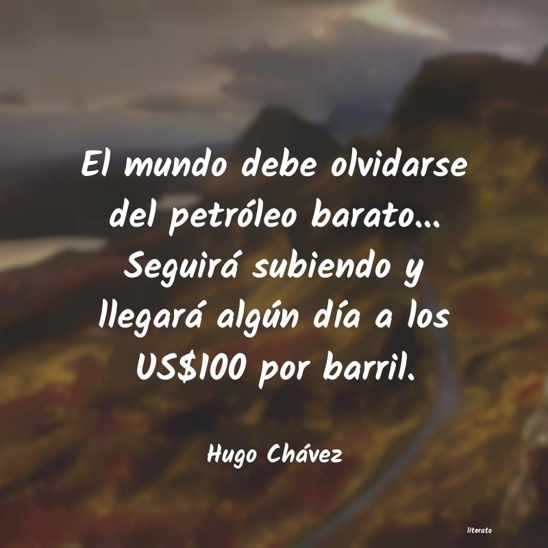 Frases de Hugo Chávez