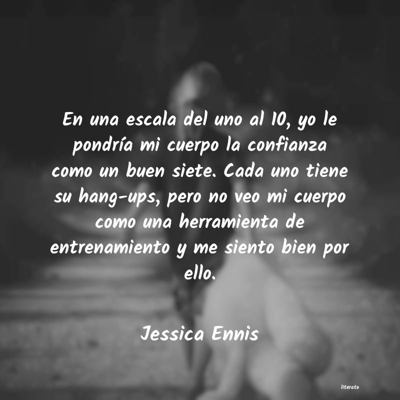 frases de Jessica Ennis