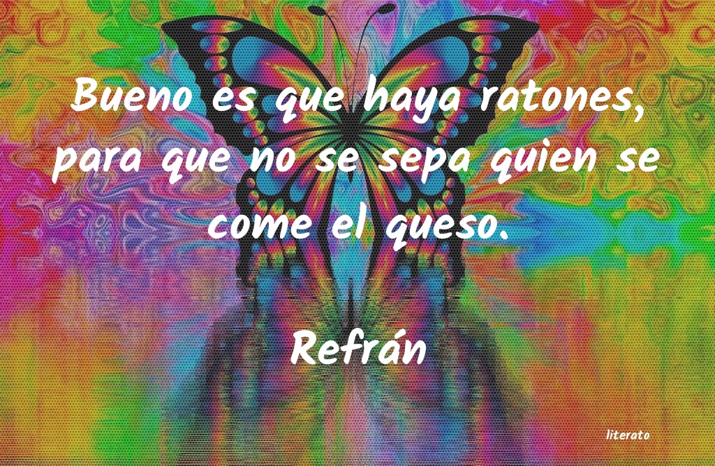 Frases de Refrán