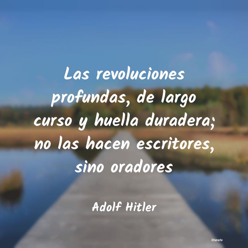 frases de Adolf Hitler