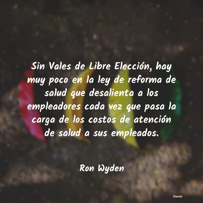 frases de Ron Wyden