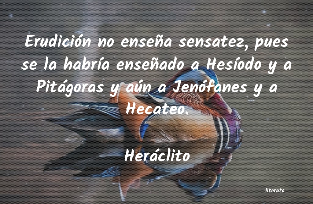 Frases de Heráclito