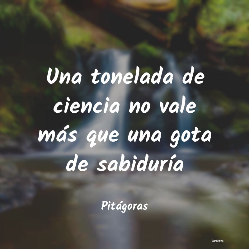 frases de Pitágoras