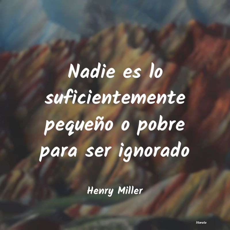 Frases de Henry Miller