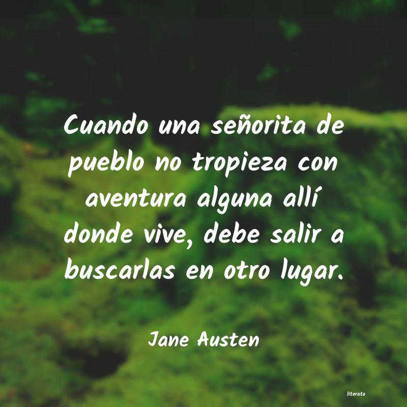 Frases de Jane Austen