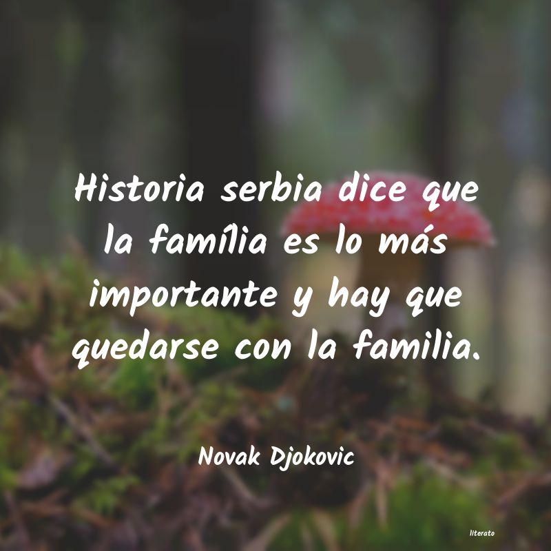 Frases de Novak Djokovic