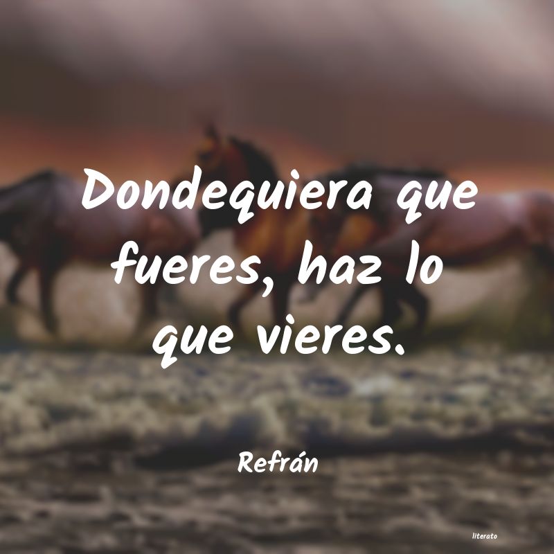 frases de RefrÃ¡n