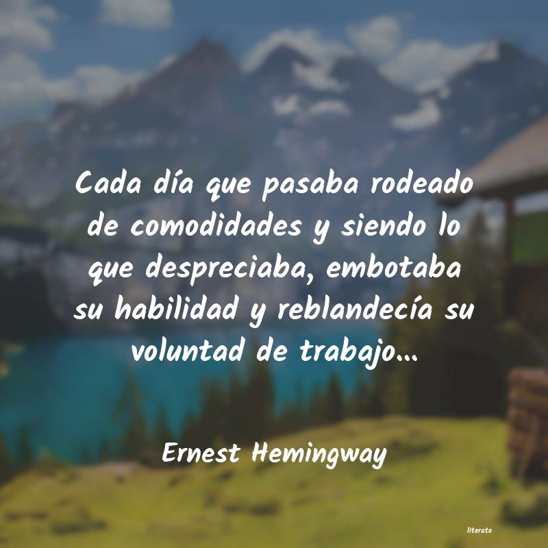 frases de Ernest Hemingway