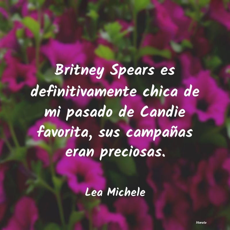 Frases de Lea Michele