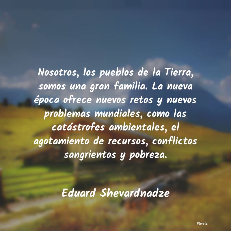 frases de Eduard Shevardnadze