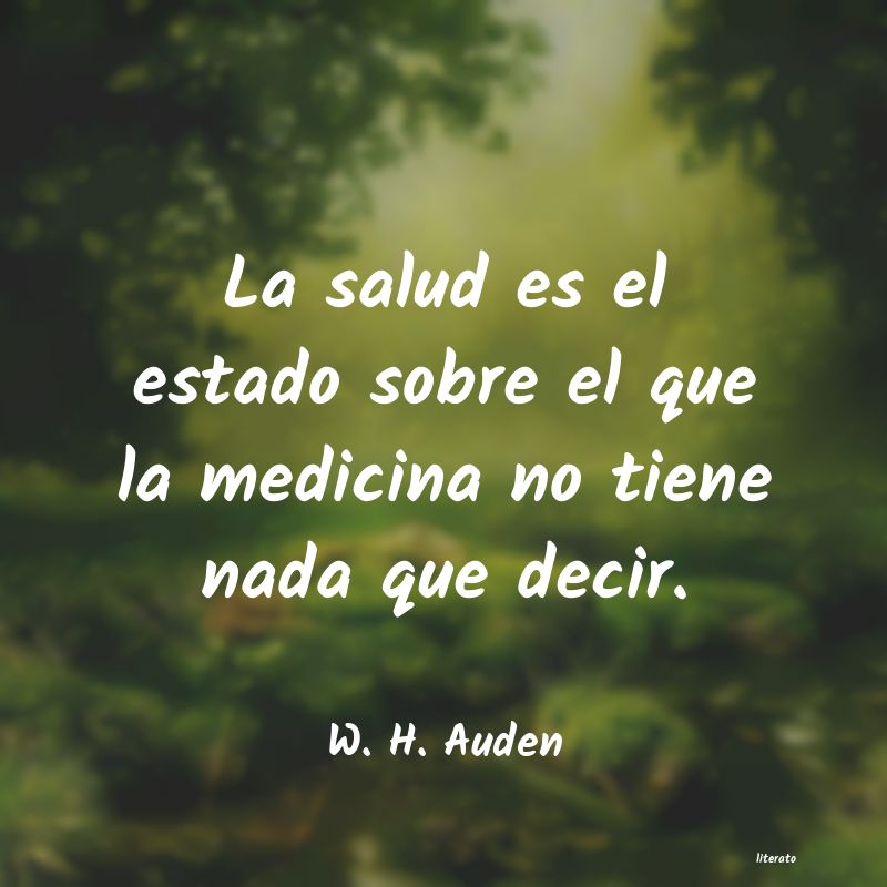 Frases de W. H. Auden