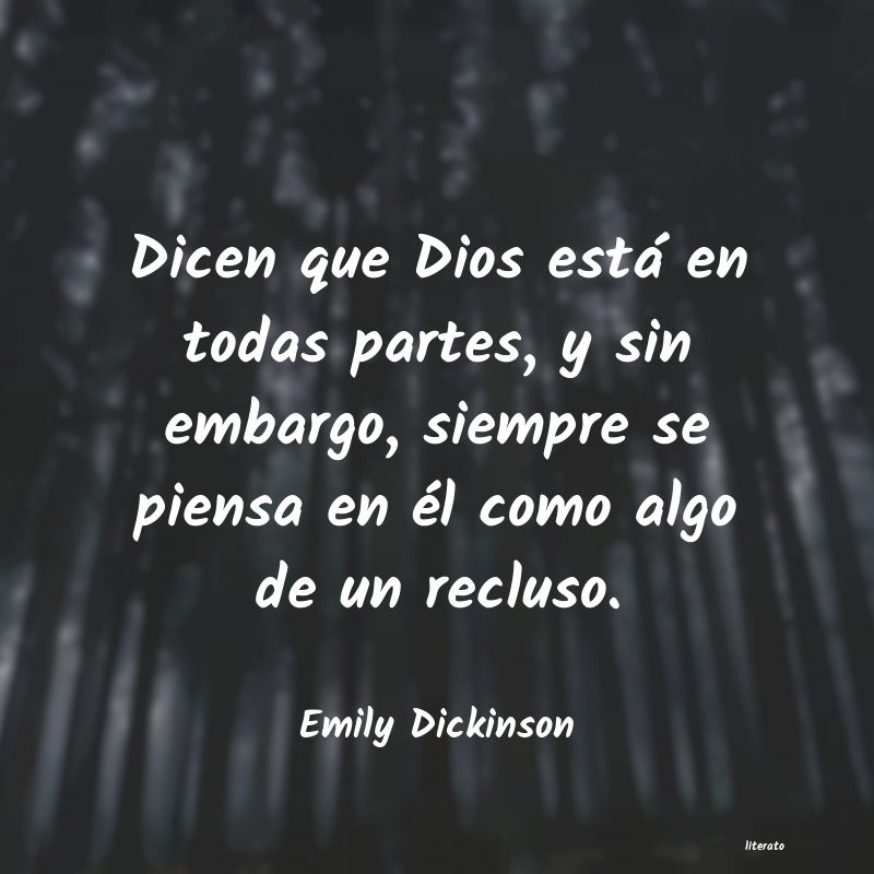 Frases de Emily Dickinson