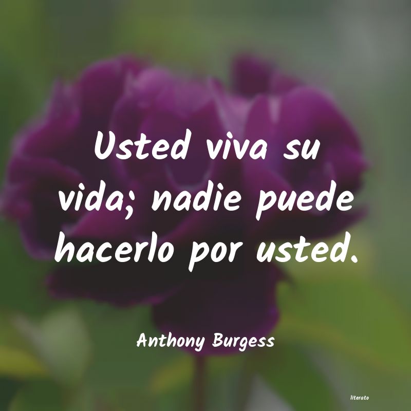 frases de Anthony Burgess