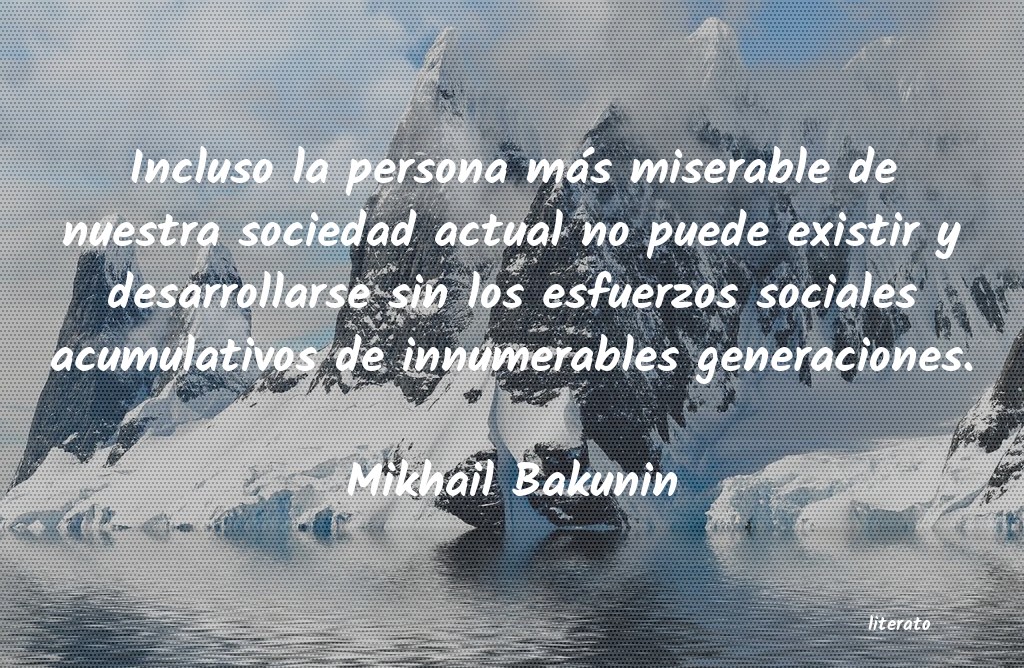 Frases de Mikhail Bakunin