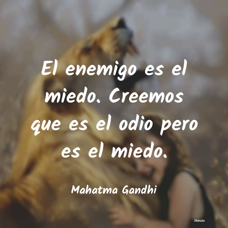 Frases de Mahatma Gandhi