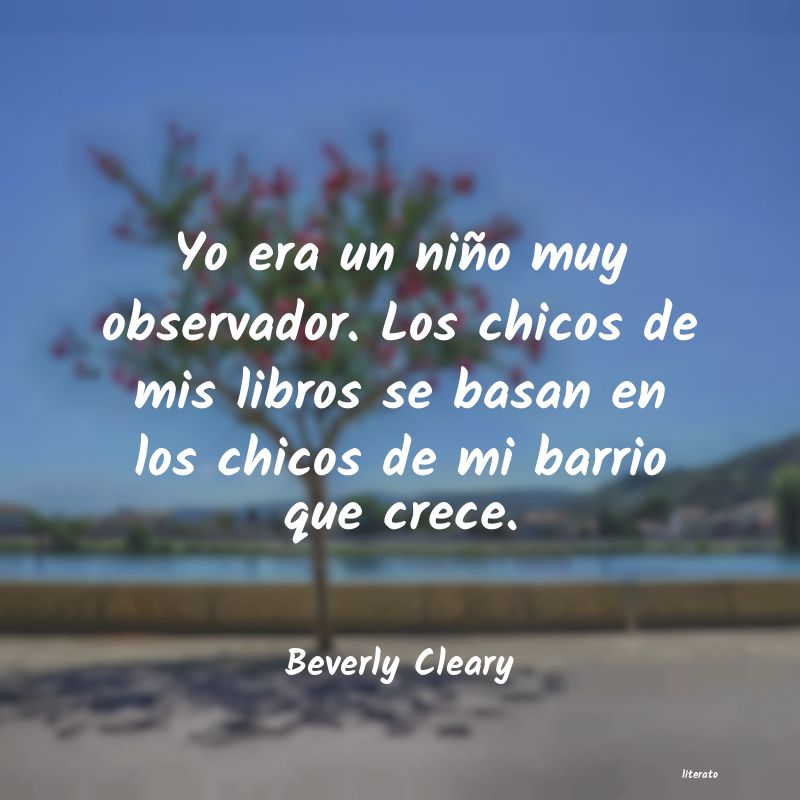 frases de Beverly Cleary
