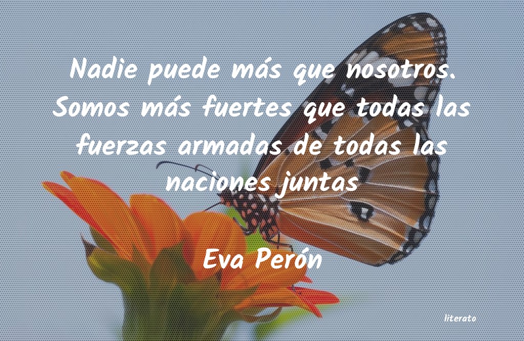 frases de Eva Perón