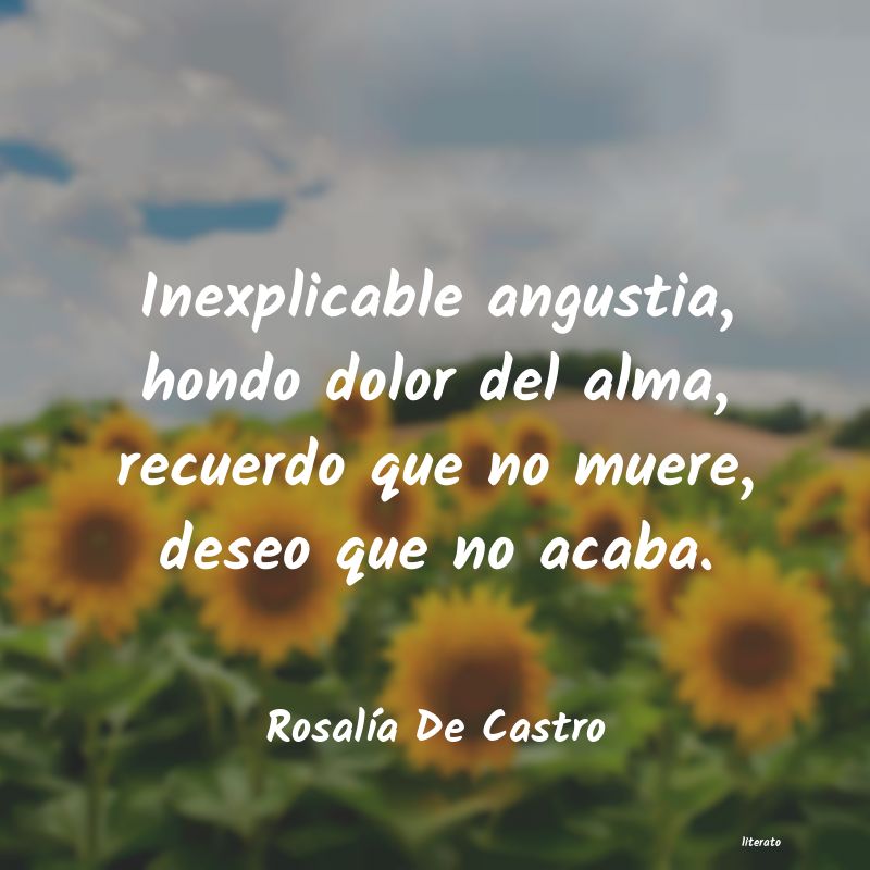 Frases de Rosalía De Castro