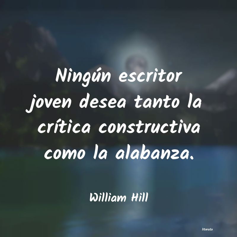 Frases de William Hill