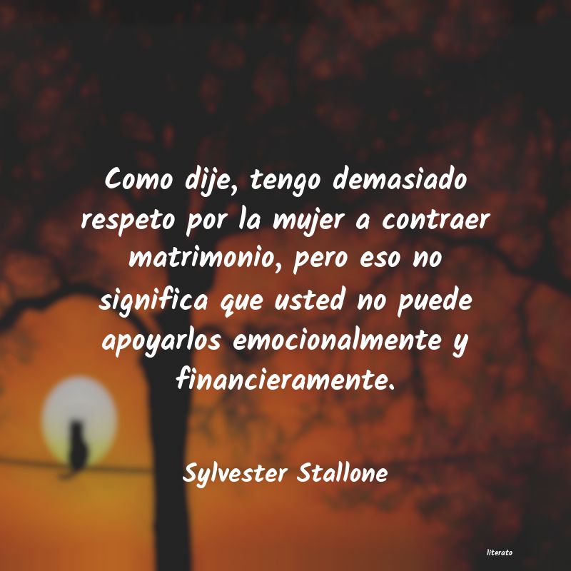 Frases de Sylvester Stallone