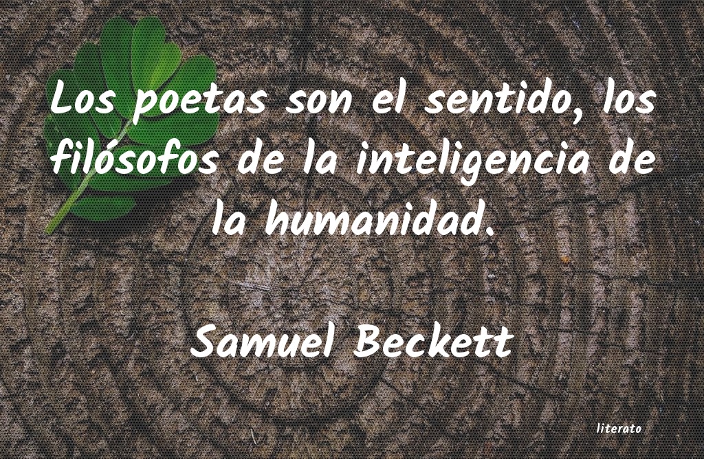 frases de Samuel Beckett