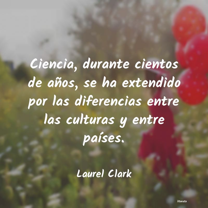 Frases de Laurel Clark