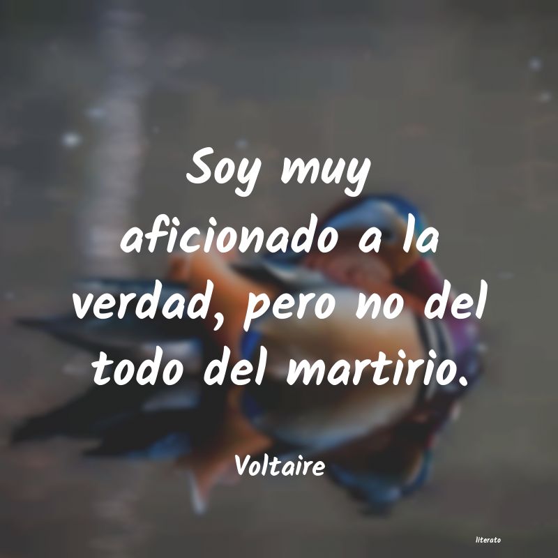 frases de Voltaire
