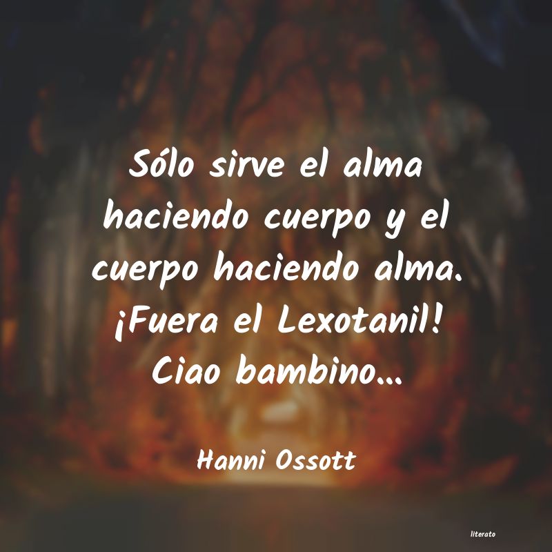 frases de Hanni Ossott