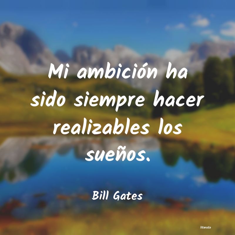 frases de Bill Gates