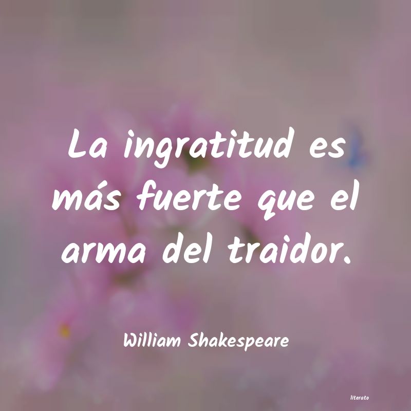 Frases de William Shakespeare