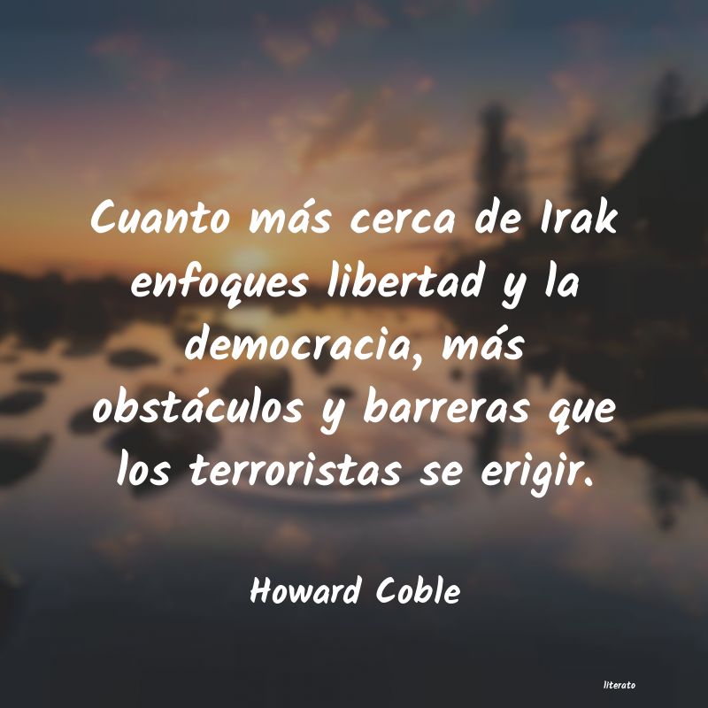 Frases de Howard Coble