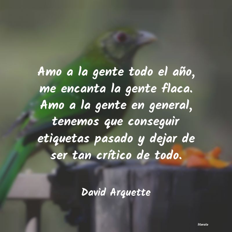 frases de David Arquette