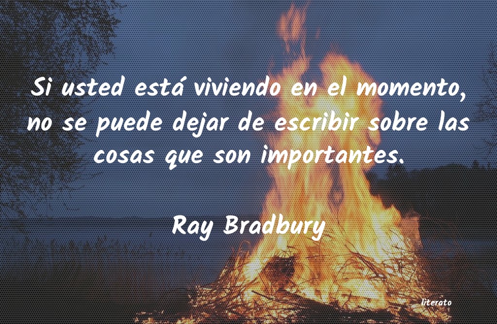 frases de Ray Bradbury