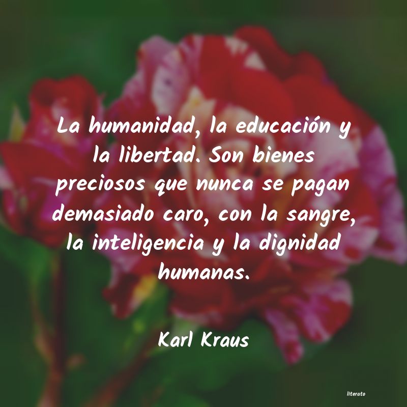 Frases de Karl Kraus