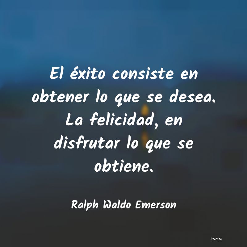 Frases de Ralph Waldo Emerson