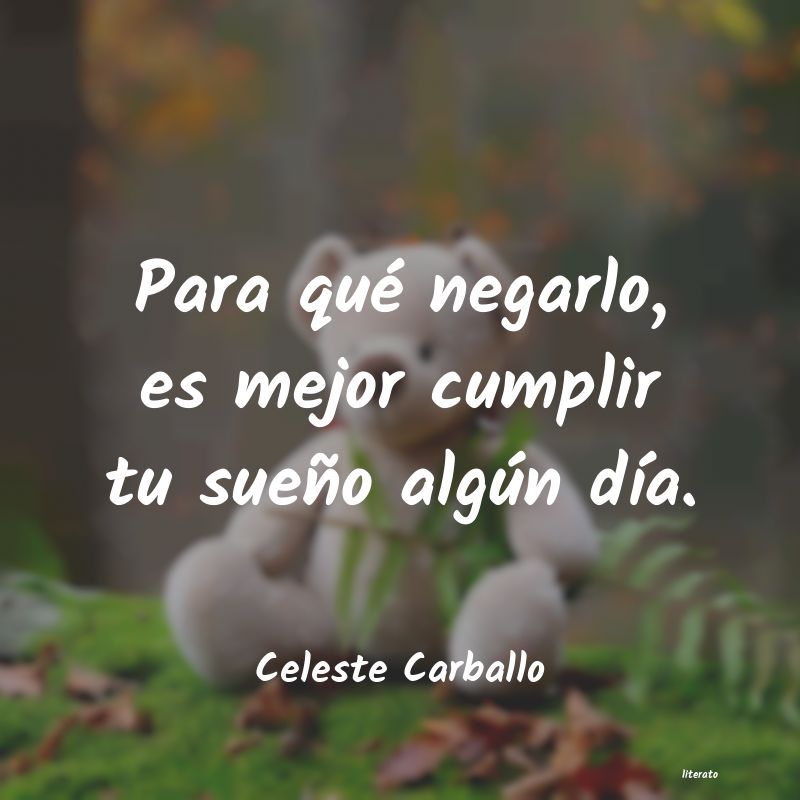 Frases de Celeste Carballo