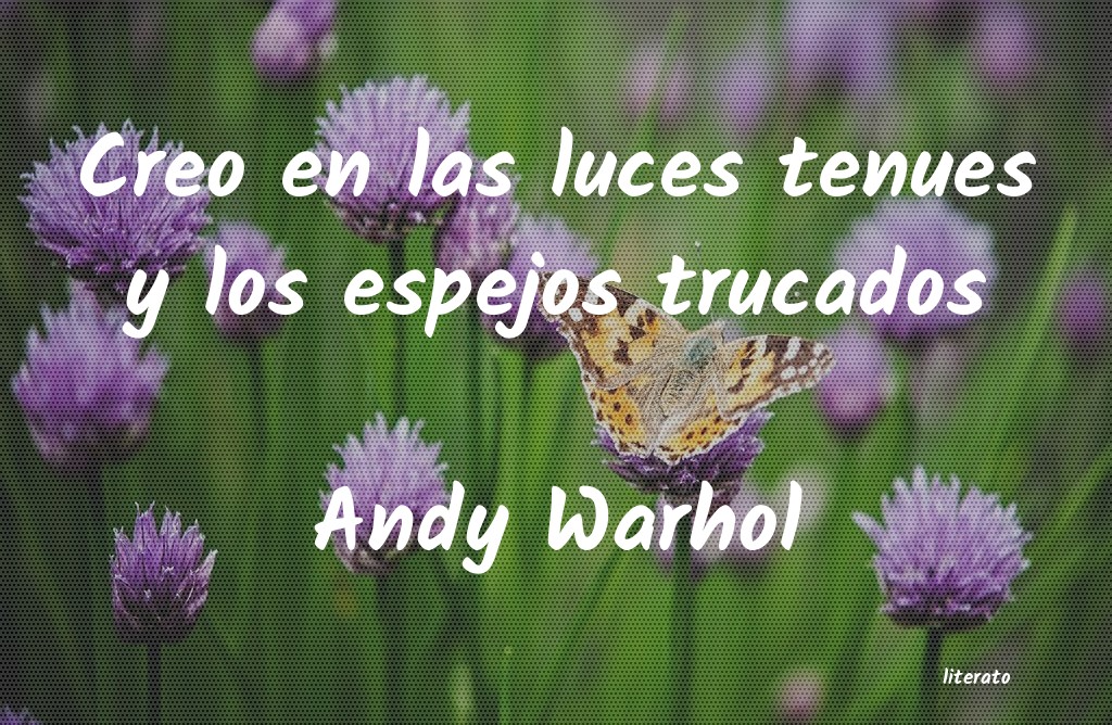 Frases de Andy Warhol