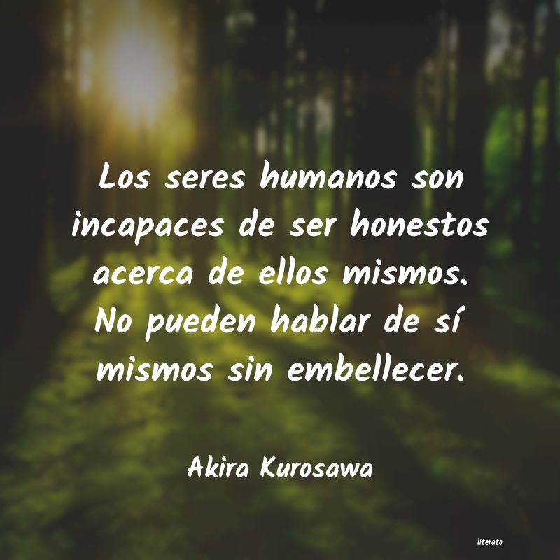 frases de Akira Kurosawa