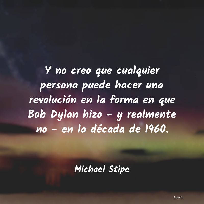 Frases de Michael Stipe