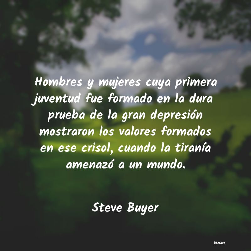 frases de Steve Buyer