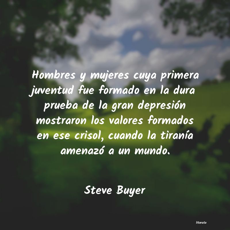 Frases de Steve Buyer