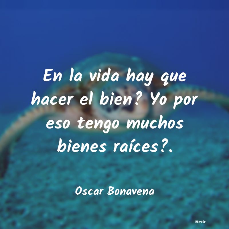 frases de Oscar Bonavena