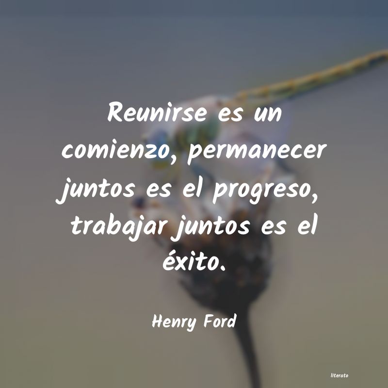 frases de Henry Ford
