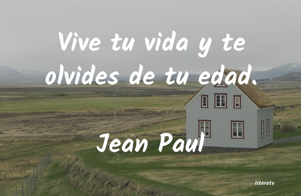 frases de Jean Paul