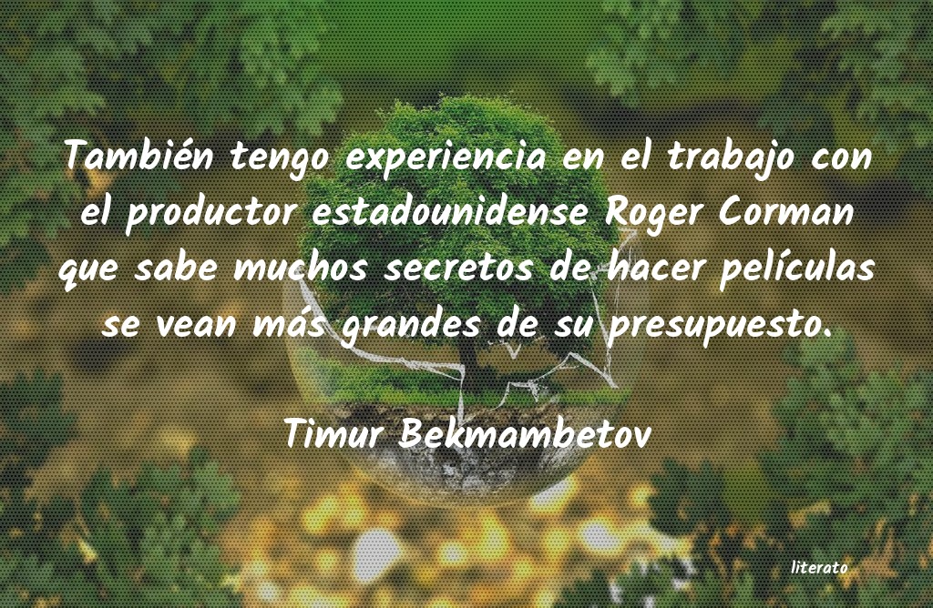 frases de Timur Bekmambetov