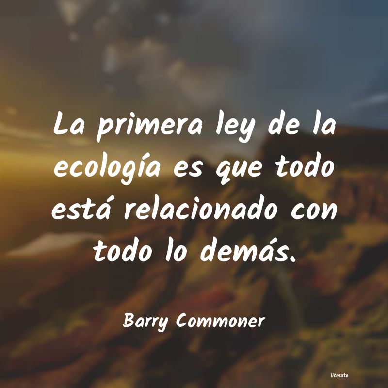frases de Barry Commoner