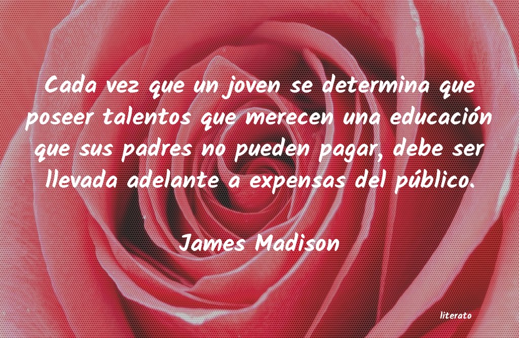 Frases de James Madison