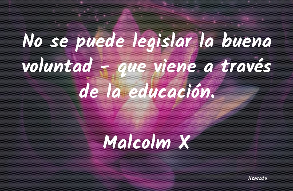 Frases de Malcolm X