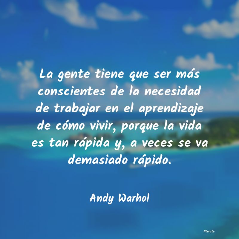 Frases de Andy Warhol